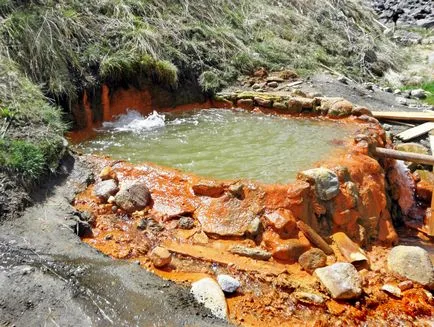 Forrás Gil-Su a lábainál Elbrusz, blagozdravnitsa