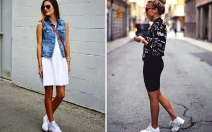 Модні білі жіночі кеди - converse і lacoste, адідас і найк, високі і низькі, на платформі і (модні) Модні білі жіночі кеди - converse і lacoste, адідас і найк, високі і низькі, на платформі і