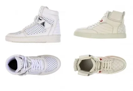 Модні білі жіночі кеди - converse і lacoste, адідас і найк, високі і низькі, на платформі і (lacoste) Модні білі жіночі кеди - converse і lacoste, адідас і найк, високі і низькі, на платформі і