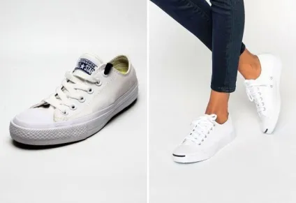 Модні білі жіночі кеди - converse і lacoste, адідас і найк, високі і низькі, на платформі і (кеди) Модні білі жіночі кеди - converse і lacoste, адідас і найк, високі і низькі, на платформі і