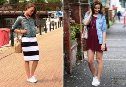 Модні білі жіночі кеди - converse і lacoste, адідас і найк, високі і низькі, на платформі і (кеди) Модні білі жіночі кеди - converse і lacoste, адідас і найк, високі і низькі, на платформі і