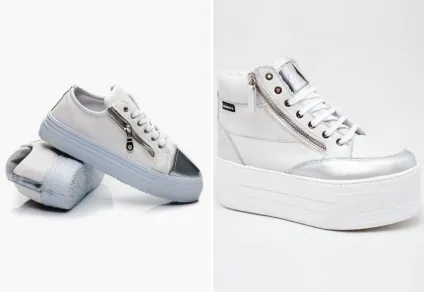Модні білі жіночі кеди - converse і lacoste, адідас і найк, високі і низькі, на платформі і (кеди) Модні білі жіночі кеди - converse і lacoste, адідас і найк, високі і низькі, на платформі і
