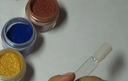 Як використовувати пігмент для дизайну нігтів (нігтів) Як використовувати пігмент для дизайну нігтів