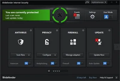 Hogyan tilthatom le a BitDefender Internet Security