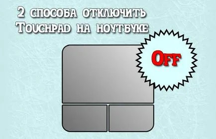 Как да забраните тъчпада на лаптопа 2 доказани начини