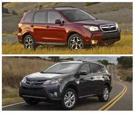 Ce mai bine crossover de Subaru Forester si Toyota RAV4