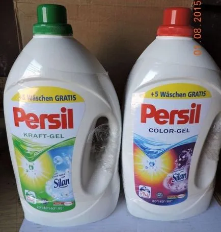 Hogyan lehet megkülönböztetni a hamis gél Persil gél az eredeti