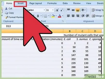 Методи за конструиране на линейна графика в Microsoft Excel 1