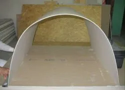 Как да се огъват гипсокартон за арки