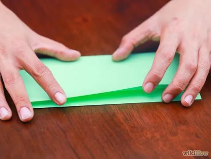 Cum să se plieze hârtia în trei părți