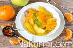 Як карамелізовану фрукти рецепт з фото