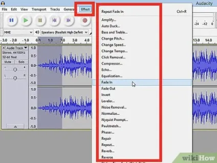 Як використовувати audacity