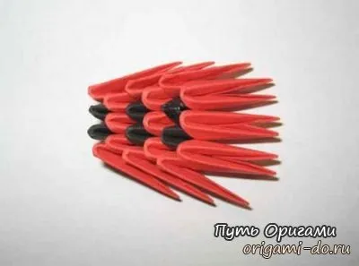 Модульне орігамі - скорпіон - шлях орігамі (скорпіон) Модульне орігамі - скорпіон - шлях орігамі
