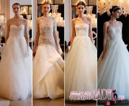 Модні весільні сукні весни 2016 vera wang, monique lhuillier, oscar de la renta, carolina herrera (carolina herrera) Модні весільні сукні весни 2016 vera wang, monique lhuillier, oscar de la renta, carolina herrera