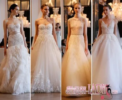 Модні весільні сукні весни 2016 vera wang, monique lhuillier, oscar de la renta, carolina herrera (oscar de la renta) Модні весільні сукні весни 2016 vera wang, monique lhuillier, oscar de la renta, carolina herrera