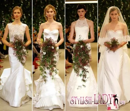 Модні весільні сукні весни 2016 vera wang, monique lhuillier, oscar de la renta, carolina herrera (carolina herrera) Модні весільні сукні весни 2016 vera wang, monique lhuillier, oscar de la renta, carolina herrera