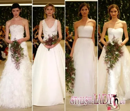 Модні весільні сукні весни 2016 vera wang, monique lhuillier, oscar de la renta, carolina herrera (wang) Модні весільні сукні весни 2016 vera wang, monique lhuillier, oscar de la renta, carolina herrera