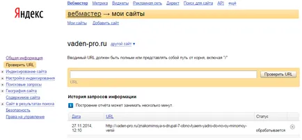 Как да се подобри (ускоряване) индексирането на сайта, блог, онлайн магазин, vaden про