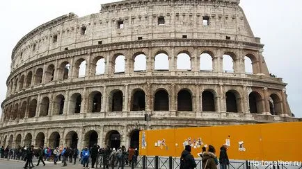 A római Colosseum, fotók, jegyárak, benyomások