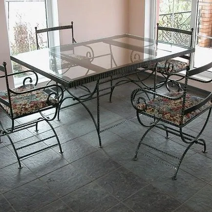 mobilier din fier forjat 20 poze