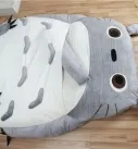 Bed-Totoro párna, matrac formájában egy nagy macska