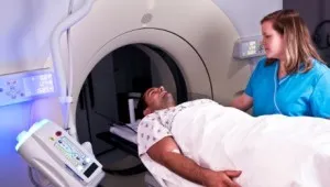 Rm на стомаха и хранопровода, която показва компютърна томография на стомаха и хранопровода