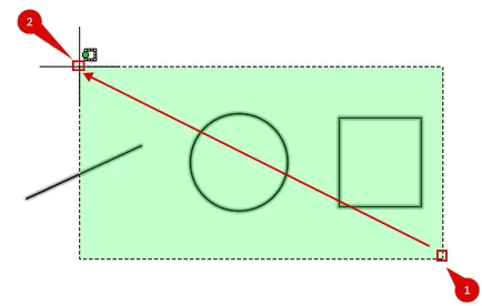 Tanfolyamok AutoCAD - egyszerre kijelölt objektumok az AutoCAD 2010, 2011, 2012, 2013, 2014, 2015, 2016