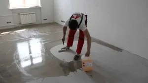 Наливна підлога витрата на 1 кв м, розрахунок суміші
