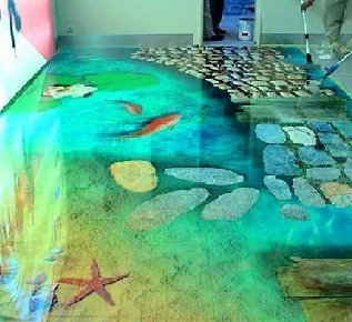 Наливна підлога 3d - технологія самостійного виготовлення 3d підлог (технологія) Наливна підлога 3d - технологія самостійного виготовлення 3d підлог
