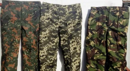 Чоловічі камуфляжні штани - молодіжний одяг в модному армійському стилі