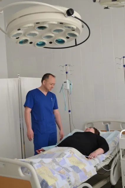 На базі відділення анестезіології-реанімації міської клінічної лікарні №13 відкрився кабінет (клінічної) На базі відділення анестезіології-реанімації міської клінічної лікарні №13 відкрився кабінет