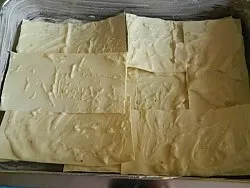 Lasagna hússal és paradicsommal (recept fotó)