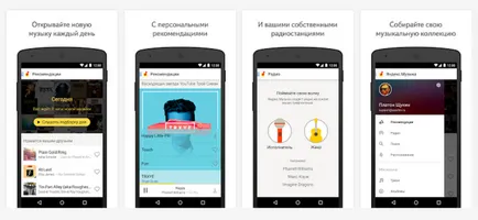 A legjobb alkalmazások zenehallgatás online android