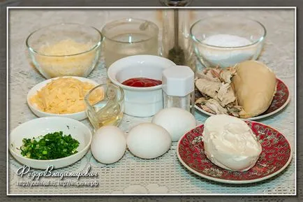 Manikotti - паста с пилешко и сирене, домашно приготвени рецепти