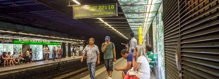 Метро Барселони (нього квиток вставляєте пристрій) метро Барселони