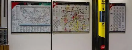 Метро Барселони (квиток вставляєте пристрій) метро Барселони