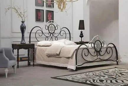 Moda pentru mobilier forjat pentru interior dormitor fotografii dormitor