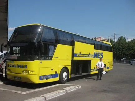 autobuze internaționale Ecoline (ecolines)