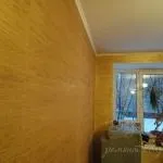 Натуральні шпалери рогожка в кімнаті з новою перегородкою (кімнаті) Натуральні шпалери рогожка в кімнаті з новою перегородкою