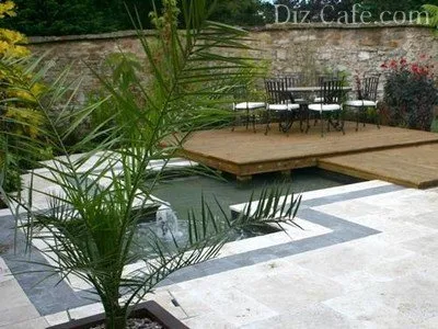 Beállítása a kert stílusát a minimalizmus elkészítésére irányuló eljárás egy tervezési projekt
