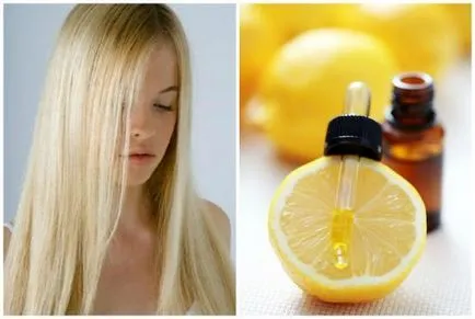 Könnyít a haj limonom- legjobb receptek maszkok