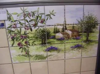Panelek konyha csempe art fali dekoráció