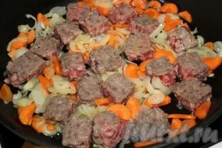 Pilaf cu carne - reteta cu fotografii