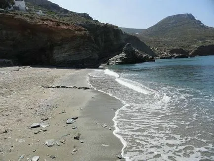 Agali Beach (plaja Agali), descrierea și fotografii