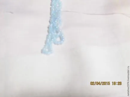 Weave gyöngyös sál „Téli este” - tisztességes iparos - kézzel készített, kézzel készített