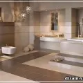 Podelele din baie - instalare, design si interior fotografii