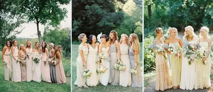 Bridesmaids в Boho стил