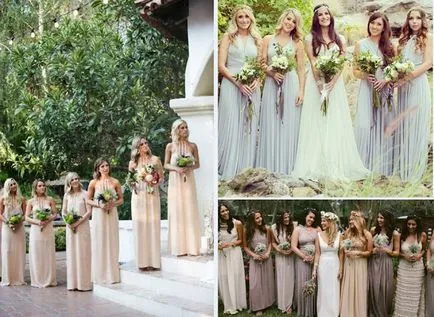 Bridesmaids в Boho стил