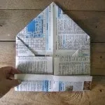 Несподіване виріб із газети