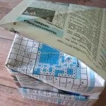 Несподіване виріб із газети